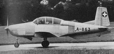 Pilatus P-3 fra det schweiziske luftvben