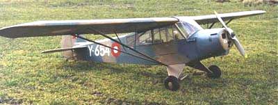 Piper PA-18 Super Cub fra det danske flyvevåben
