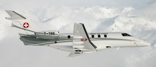 Pilatus PC-24 VIP-transportfly fra det schweziske luftvåben