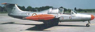 MS.760 Paris jettræningsfly fra det franske luftvåben