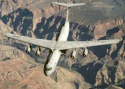 C-141 Starlifter fra det amerikanske luftvåben