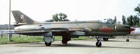 Su-20 jagerbomber fra det polske luftvåben