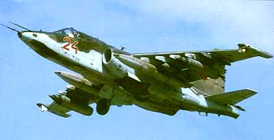 Su-25 Frogfoot jagerbomber