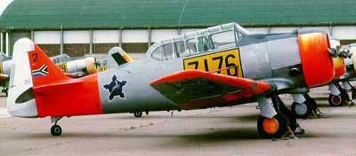 T-6 Texan fra det sydafrikanske luftvåben