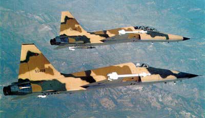 F-5E og F-5F fra det thailandske luftvåben