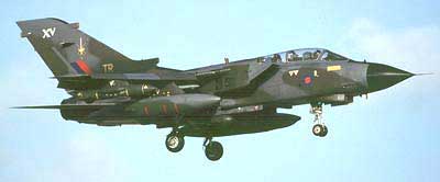 Tornado GR.1 kampfly fra RAF