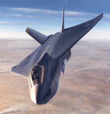 Tegning af Boeing X-32 Joint Strike Fighter